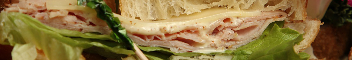 Eating Sandwich Vietnamese Bakery at Ba Le Bakery restaurant in Philadelphia, PA.